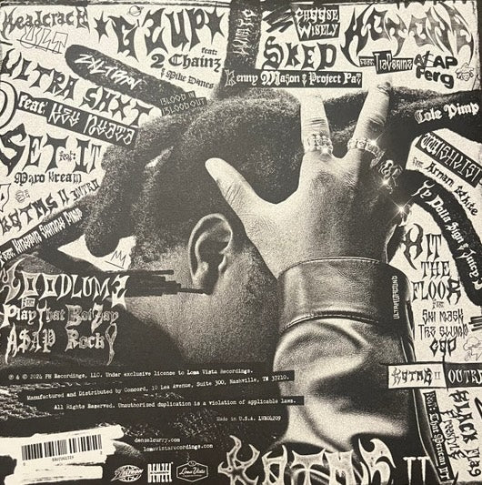 Denzel Curry - King Of The Mischievous South Vol. 2 - New LP Record 2024 Loma Vista Indie Exclusive Silver Vinyl - Hip-Hop - Shuga Records