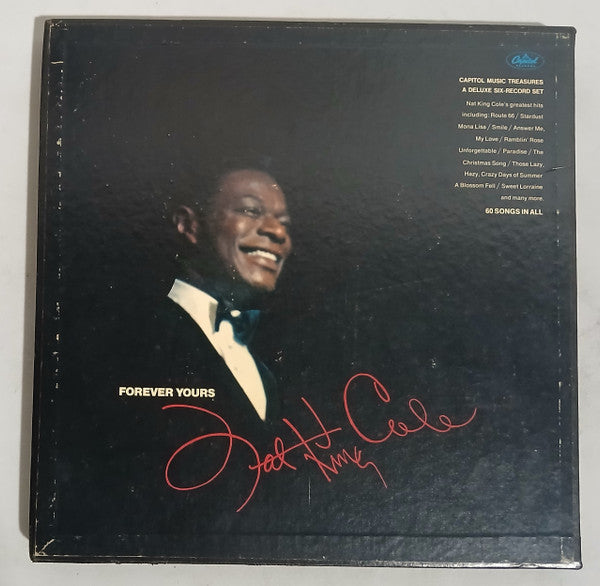 Nat King Cole - Forever Yours - VG+ 6 LP Box Set 1964 Capitol USA Vinyl & Booklet - Jazz / Pop / Vocal - Shuga Records