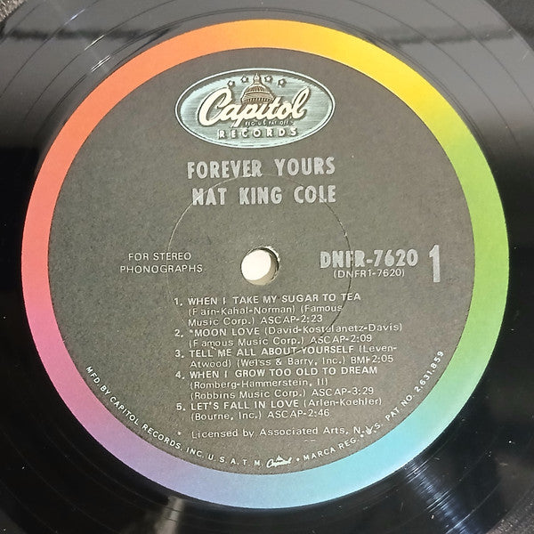 Nat King Cole - Forever Yours - VG+ 6 LP Box Set 1964 Capitol USA Vinyl & Booklet - Jazz / Pop / Vocal - Shuga Records