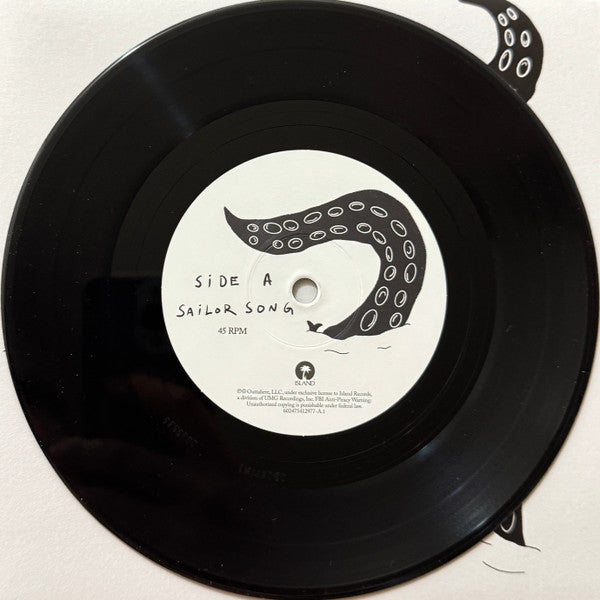 Gigi Perez - Sailor Song / Instrumental - New 7" Single Record 2025 Island Vinyl - Pop - Shuga Records