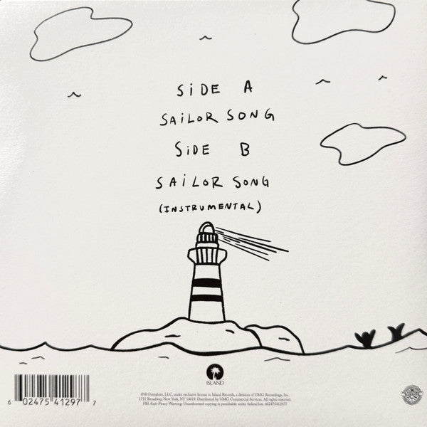 Gigi Perez - Sailor Song / Instrumental - New 7" Single Record 2025 Island Vinyl - Pop - Shuga Records