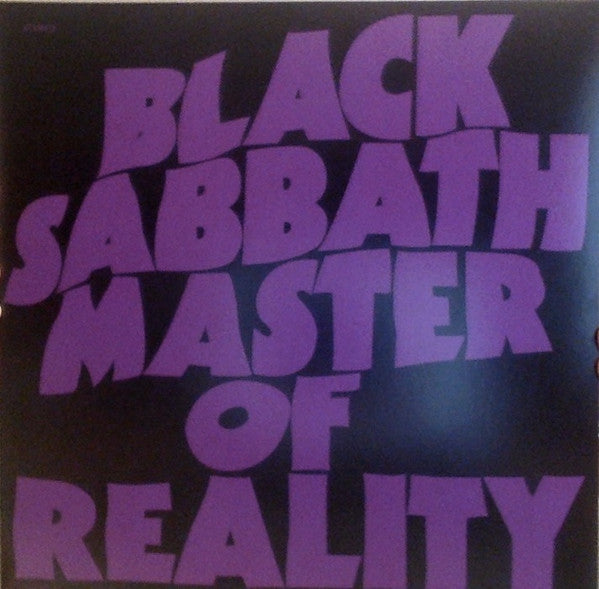 Black Sabbath - Master of Reality (1971) - Mint- LP Record 2022 Warner Canada Vinyl - Hard Rock / Heavy Metal - Shuga Records