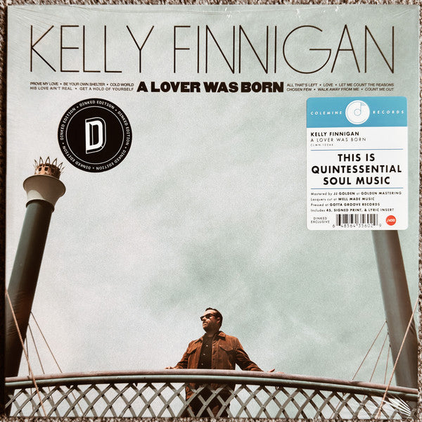 Kelly Finnigan - A Lover Was Born - New LP Record 2024 Colemine Dinked Edition Orange / Clear Swirl Vinyl, Signed Photo, 7" & Insert (450 Made) - Soul - Shuga Records