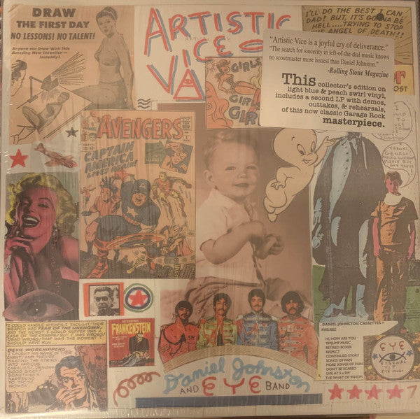 Daniel Johnston - Artistic Vice (1991) - New 2 LP Record 2024 