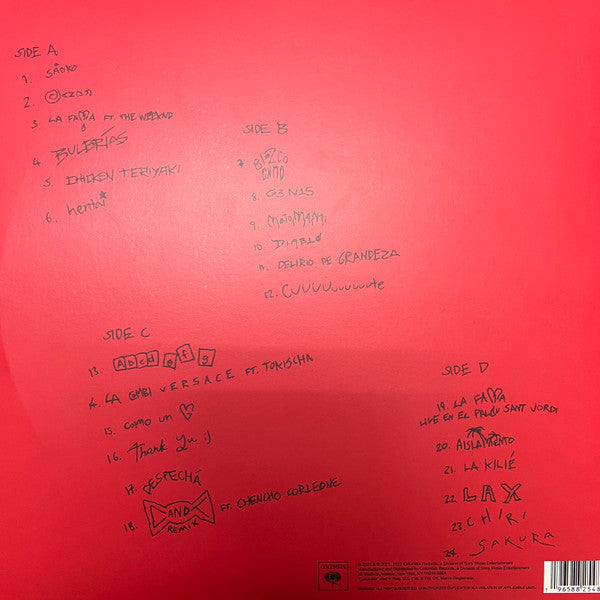 Rosalía - Motomami (Deluxe) - New LP Record 2024 Columbia Clear Vinyl, Booklet and Poster - Latin / Hip Hop / Pop / Electronic - Shuga Records