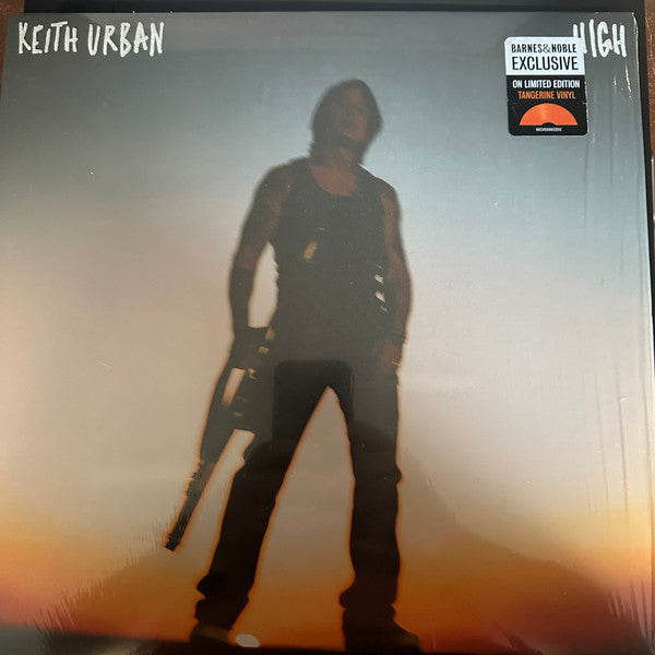 Keith Urban - High - New LP Record 2024 Capitol Hit Red Barnes & Noble Exclusive Tangerine Vinyl - Country - Shuga Records
