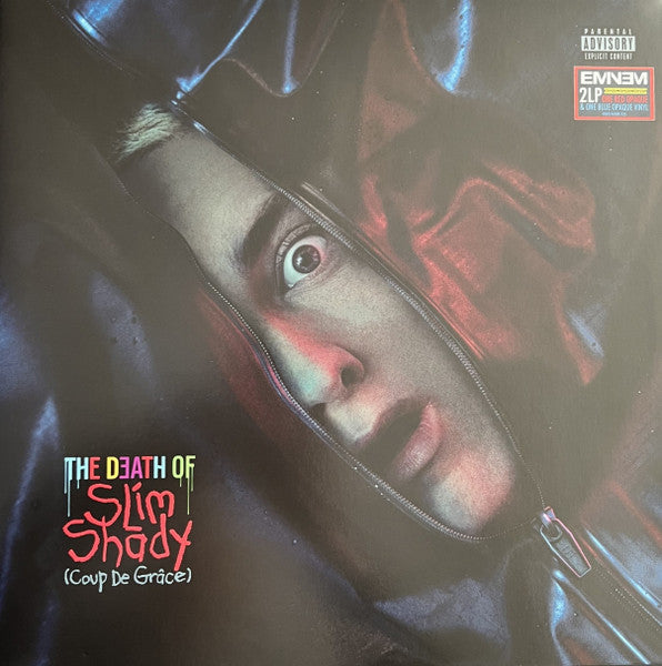 Eminem - The Death Of Slim Shady (Coup De Grâce) - Mint- 2 LP Record 2024 Aftermath Shady Red & Blue Vinyl - Hip Hop / Horrorcore / Conscious - Shuga Records
