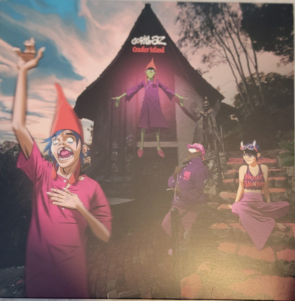 Gorillaz - Cracker Island - Mint- LP Record 2023 Parlophone USA Pink Vinyl & Poster - Pop / Rock / Electronic