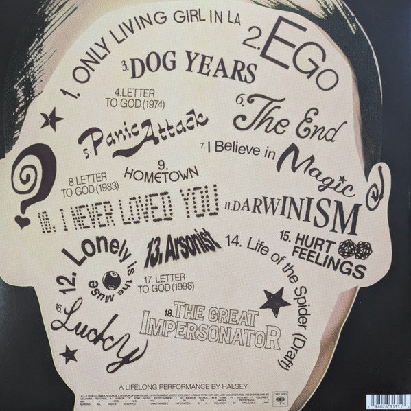 Halsey - The Great Impersonator - New 2 LP Record 2024 Columbia USA Vinyl - Alternative Rock / Pop Rock - Shuga Records