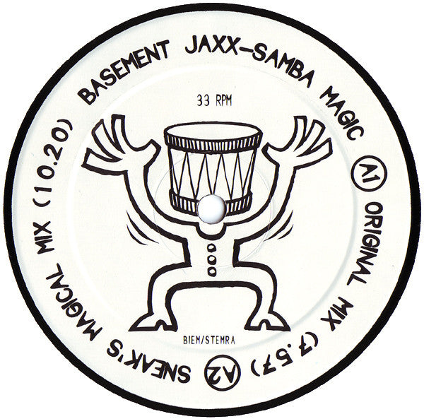 Basement Jaxx – Samba Magic - VG+ 12" Single Record 1997 Outland Netherlands Vinyl - House - Shuga Records