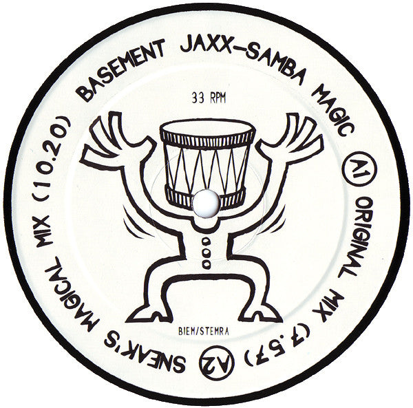 Basement Jaxx – Samba Magic - VG+ 12" Single Record 1997 Outland Netherlands Vinyl - House