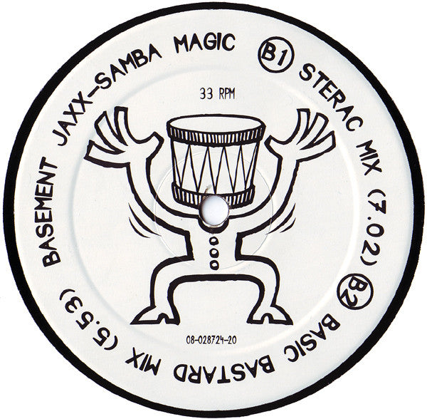 Basement Jaxx – Samba Magic - VG+ 12" Single Record 1997 Outland Netherlands Vinyl - House - Shuga Records