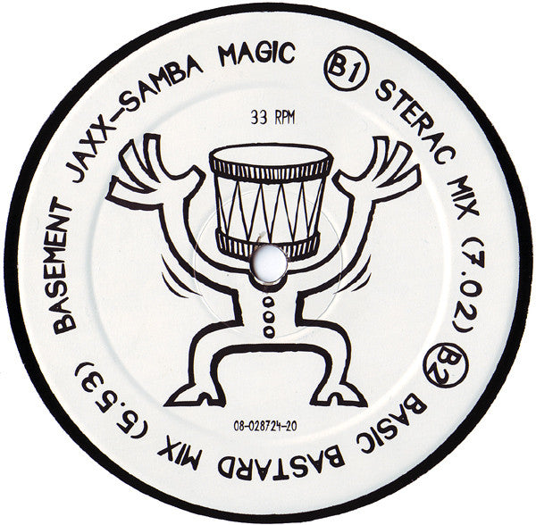Basement Jaxx – Samba Magic - VG+ 12" Single Record 1997 Outland Netherlands Vinyl - House