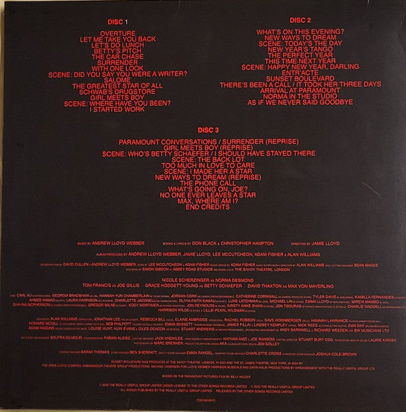Andrew Lloyd Webber / Nicole Scherzinger - Sunset Blvd. - New 3 LP
