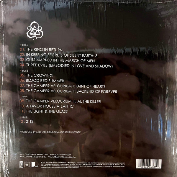 Coheed and Cambria - In Keeping Secrets of Silent Earth: 3 (2003) - Mint- 2 LP Record 2024 Sony Equal Vision USA Vinyl - Prog Rock / Art Rock - Shuga Records