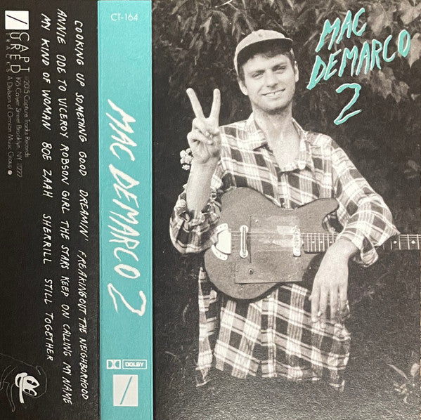 Mac Demarco - 2 - New Cassette 2025 Captured Tracks Tape - Indie