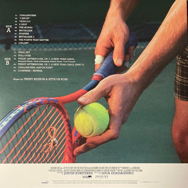 Trent Reznor & Atticus Ross - Challengers (Original Score) - Mint- LP Record 2024 Milan Null Corporation 180 gram Vinyl, Trading Cards & Bumper Sticker - Soundtrack / Score / Techno - Shuga Records