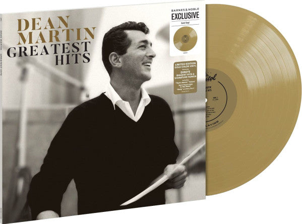 Dean Martin - Greatest Hits (2013) - New LP Record 2024 Capitol Barnes & Noble Exclusive Gold Vinyl - Pop / Jazz / Vocal - Shuga Records