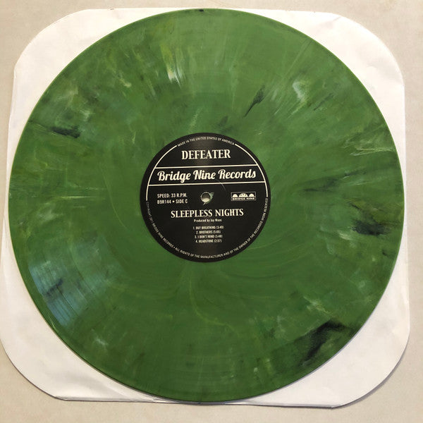 Defeater - Empty Days & Sleepless Nights - Mint- 2 LP Record 2011 Bridge Nine USA Green Marble Vinyl - Rock / Hardcore / Acoustic - Shuga Records