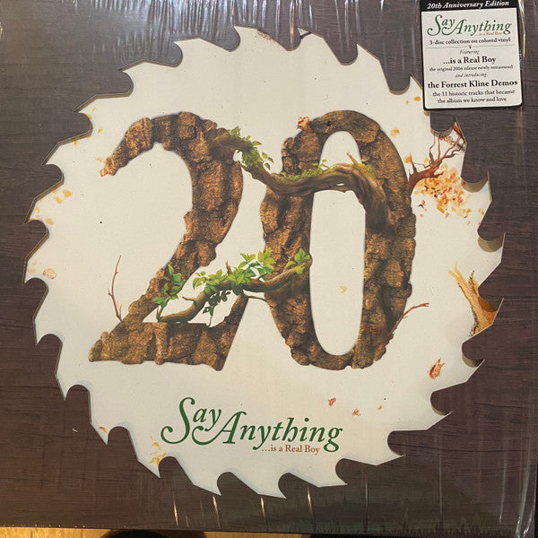 Say Anything - ...is A Real Boy (2004) - New 3 LP Record 2024 Doghouse Brown Vinyl - Emo / Pop Punk - Shuga Records