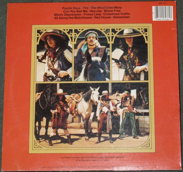 Jimi Hendrix Experience – Smash Hits (1968) - VG+ LP Record 1980s Reprise USA Vinyl - Psychedelic Rock - Shuga Records