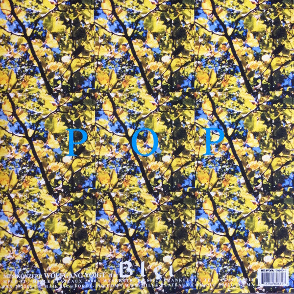 Gas – Pop - Mint- 2 LP Record 2000 Mille Plateaux Germany Vinyl - Electronic / Techno / Ambient - Shuga Records
