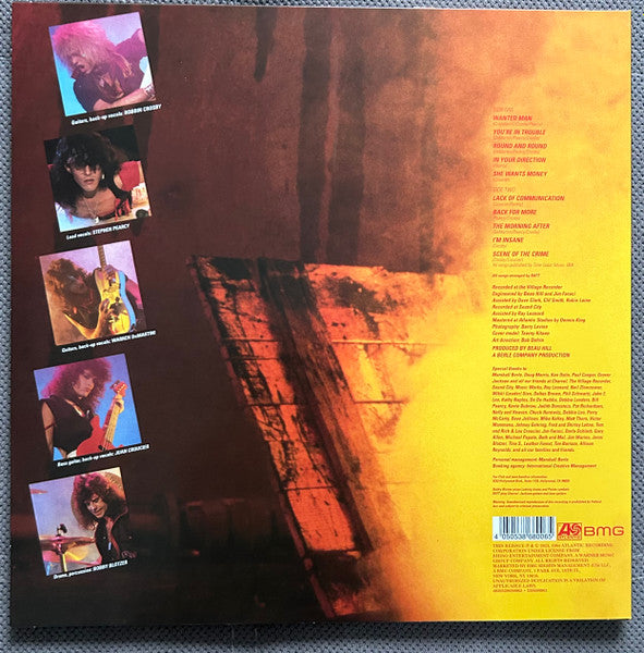 Ratt - Out Of The Cellar (1984) - New LP Record 2024 Atlantic Red & Black Splatter Vinyl, Bonus 7" Single, 3D Lenticular Cover - Hard Rock / Glam / Heavy Metal - Shuga Records