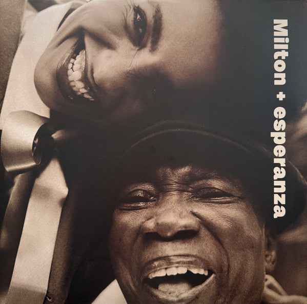 Milton Nascimento & Esperanza Spaldin - Milton + Esperanza - Mint- 2 LP Record 2024 Concord Exclusive Opaque Tangerine Vinyl - Jazz / Latin / MPB / Fusion - Shuga Records