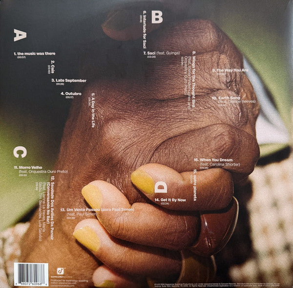 Milton Nascimento & Esperanza Spaldin - Milton + Esperanza - Mint- 2 LP Record 2024 Concord Exclusive Opaque Tangerine Vinyl - Jazz / Latin / MPB / Fusion - Shuga Records