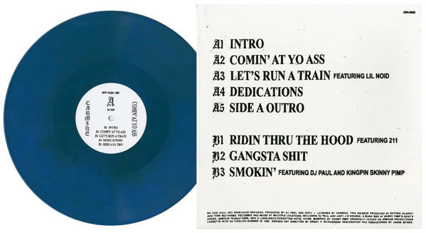 Carmike - Comin' At Yo Ass (1994) - New LP Record 2024 Now-Again Galaxy Emerald Vinyl, OBI & Booklet - Memphis Rap / Gangsta - Shuga Records