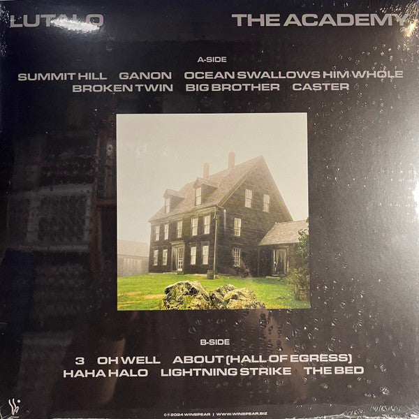 Lutalo - The Academy - Mint- LP Record 2024 Winspear Black Vinyl Promo - Indie Rock / Folk - Shuga Records