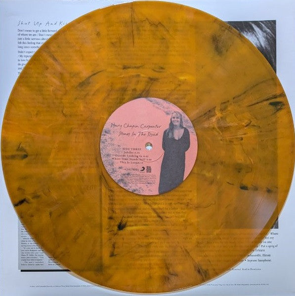 Mary Chapin Carpenter - Stones In The Road (1994) - Mint- 2 LP Record 2024 Real Gone Music Barnes & Noble Exclusive Tiger's Eye Vinyl - Soft Rock / Pop Rock / Country Rock - Shuga Records