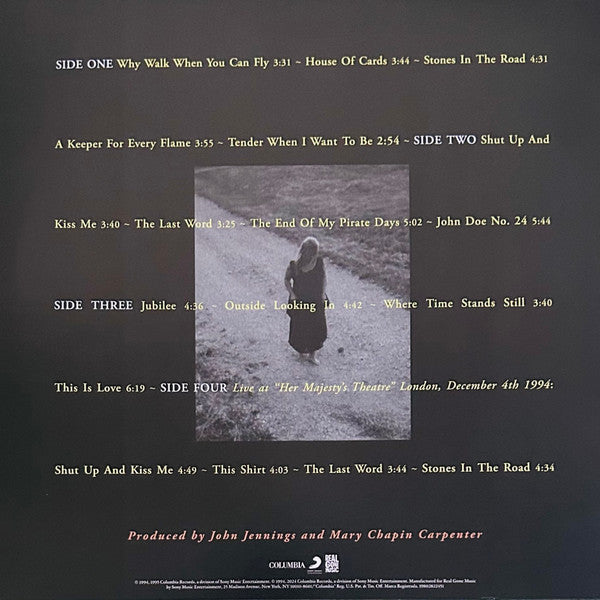 Mary Chapin Carpenter - Stones In The Road (1994) - Mint- 2 LP Record 2024 Real Gone Music Barnes & Noble Exclusive Tiger's Eye Vinyl - Soft Rock / Pop Rock / Country Rock - Shuga Records