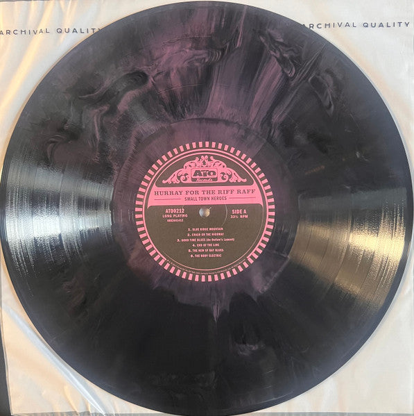 Hurray For The Riff Raff - Small Town Heroes - New LP Record 2024 ATO Pink Acid Splash Vinyl - Rock / Blues / Folk - Shuga Records