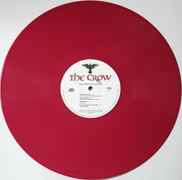 Various - The Crow (Original Motion Picture 1994) - New 2 LP Record 2024 Atlantic Clear & Red Vinyl - Soundtrack - Shuga Records
