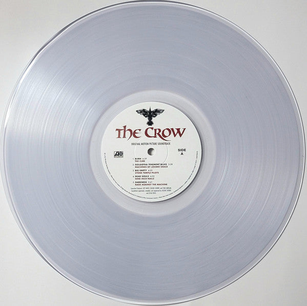 Various - The Crow (Original Motion Picture 1994) - New 2 LP Record 2024 Atlantic Clear & Red Vinyl - Soundtrack - Shuga Records