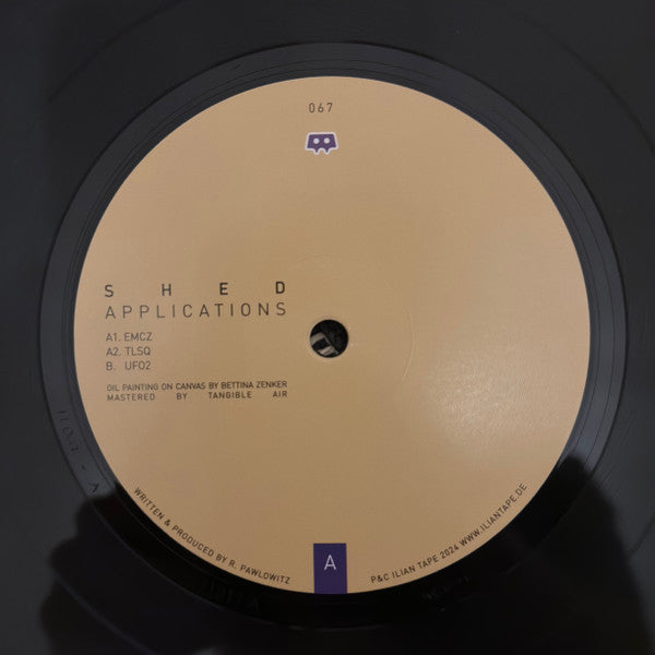 Shed - Applications - New 12" Single Record 2024 Illian Tape Germany Vinyl - Techno - Shuga Records
