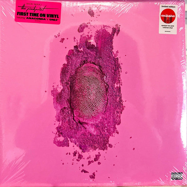 Nicki Minaj - The Pinkprint (2014) - Mint- 2 LP Record 2024 Cash Money Republic Target Exclusive Hot Pink Vinyl & Insert - Pop Rap / Trap / Hip Hop - Shuga Records