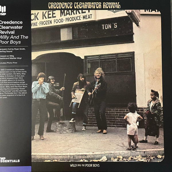 Creedence Clearwater Revival - Willy And The Poor Boys (1969) - New LP Record 2024 Vinyl Me Please Fantasy Craft Club Edition Washboard Marble 180 gram Vinyl & Photo Print - Rock & Roll / Southern Rock / Country Rock - Shuga Records