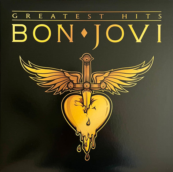 Bon Jovi - Greatest Hits - Mint- LP Record 2024 Universal Music Target Exclusive Tiger Eye Vinyl - Pop Rock / Hard Rock - Shuga Records