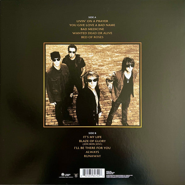 Bon Jovi - Greatest Hits - Mint- LP Record 2024 Universal Music Target Exclusive Tiger Eye Vinyl - Pop Rock / Hard Rock - Shuga Records
