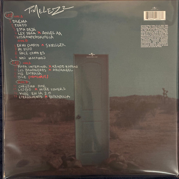 Jhay Cortez - Timelezz - New 2 LP Record 2024 Universal Music Latino Mexico Vinyl & Insert - Reggaeton / Latin / Dance-pop - Shuga Records