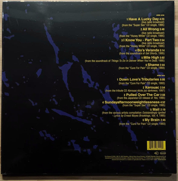 Morphine - B Sides and Otherwise (1997) - New LP Record 2024 RSD Black Friday Rhino Yellow & Black Vinyl - Alternative Rock - Shuga Records