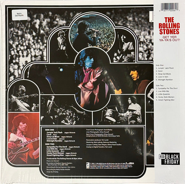 Rolling Stones - Get Yer Ya-Ya's Out! (The Rolling Stones In Concert 1970) - New LP Record Store Day Black Friday 2024 RSD ABKCO Red & White Stripe 180 gram Vinyl - Classic Rock / Blues Rock - Shuga Records