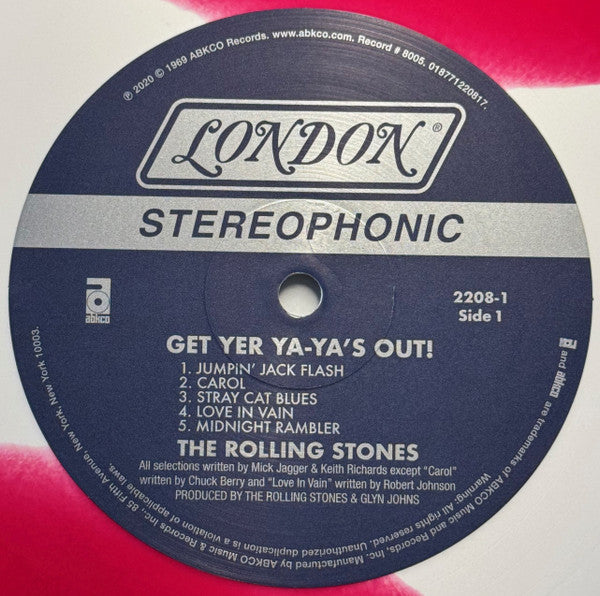 Rolling Stones - Get Yer Ya-Ya's Out! (The Rolling Stones In Concert 1970) - New LP Record Store Day Black Friday 2024 RSD ABKCO Red & White Stripe 180 gram Vinyl - Classic Rock / Blues Rock - Shuga Records