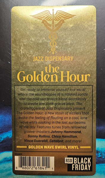 Various - Jazz Dispensary - The Golden Hour - New LP Record Store Day Black Friday 2024 Craft Recordings Golden Wave Swirl Vinyl - Jazz / Jazz-Funk - Shuga Records