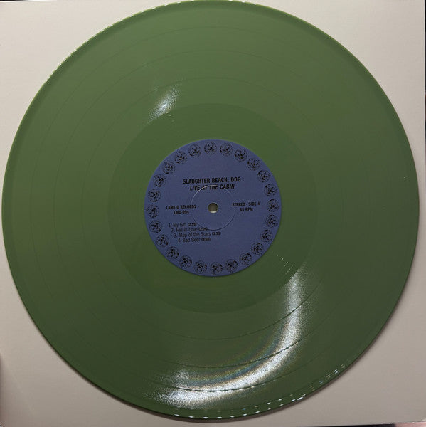 Slaughter Beach, Dog - Live At The Cabin - New LP Record 2024 RSD Black Friday Lame-O Sage Green Vinyl - Indie Rock / Acoustic - Shuga Records