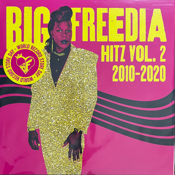 Big Freedia - Hitz Vol. 2 (2010-2020) - New LP Record 2024 RSD Black Friday Queen Diva Pink Vinyl - Hip Hop / Bounce - Shuga Records