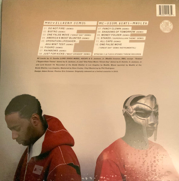 Madvillain - Madvillainy Demos (2013) - New LP Record 2024 Stones Throw USA Vinyl - Hip Hop / Boom Bap - Shuga Records