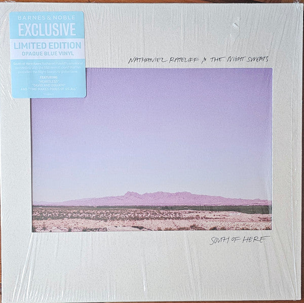 Nathaniel Rateliff And The Night Sweats -South of Here New 2 LP Record 2024 Stax Barnes & Noble Exclusive Opaque Blue Vinyl - Folk Rock / Soul / Pop - Shuga Records